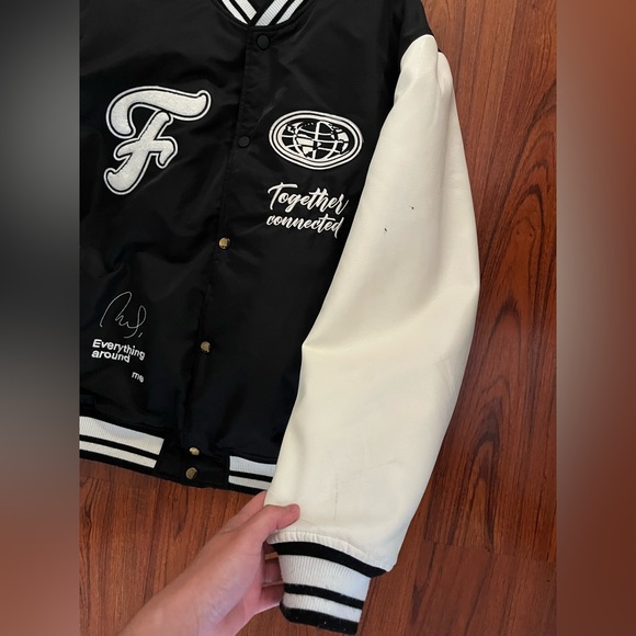 Men’s Zara Varsity Jacket size XL - Picture 5 of 7